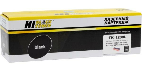 Hi-Black TK-1200L Тонер-картридж для Kyocera-Mita M2235/2735/2835/P2235/2335, 11 000 стр.