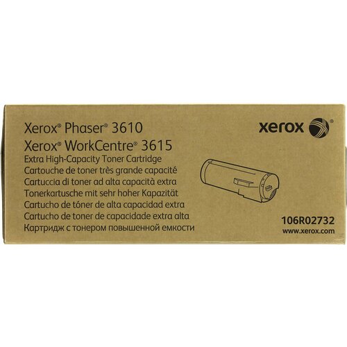 Тонер-картридж Xerox для Phaser 3610/WC 3615 черный (25 300 стр.)