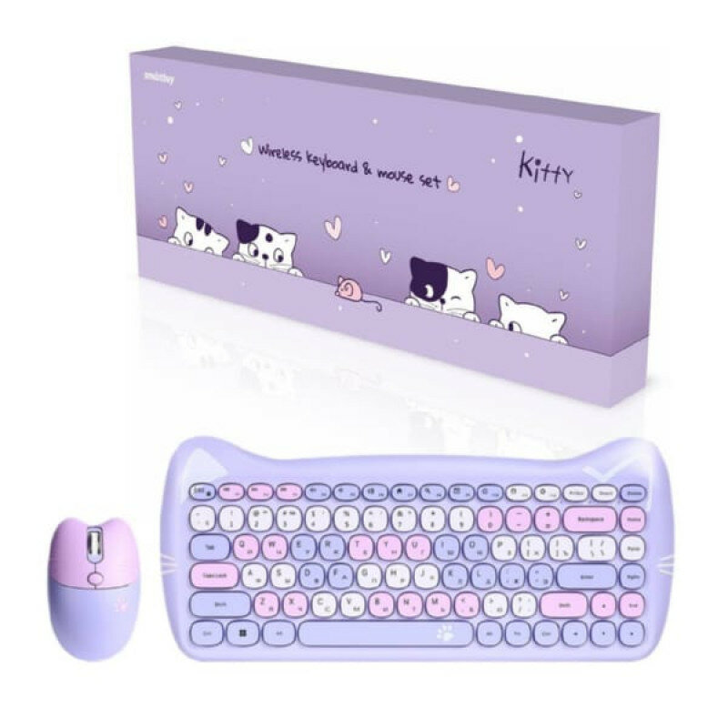 Комплект клавиатура+мышь мультимедийный 668396 Kitty Smartbuy — фото 5