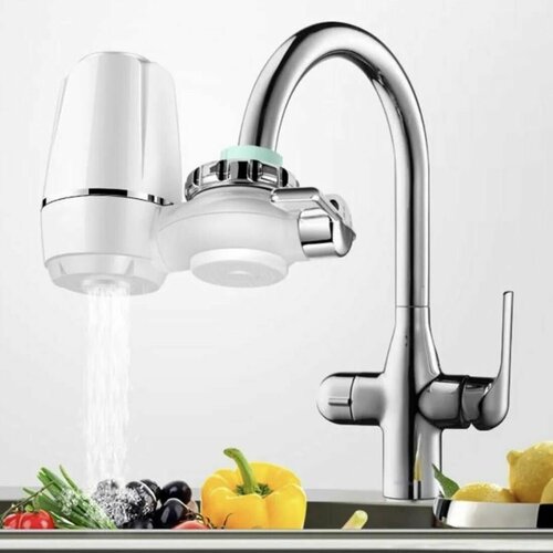 Фильтр насадка на кран многослойный для очистки воды Аэратор на смеситель 1099₽