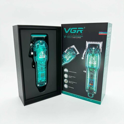 Прозрачная машинка для стрижки волос с 4 насадками 230000₽