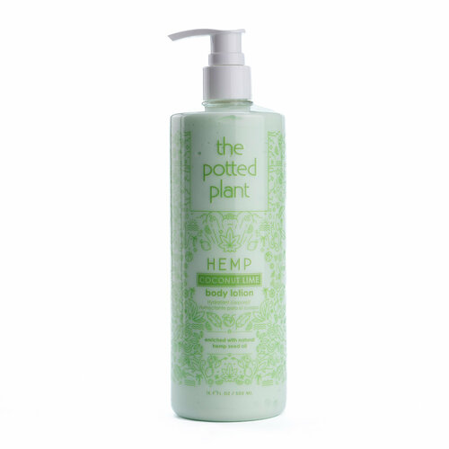 лосьон для тела the potted plant лосьон для ухода за кожей watermelon body lotion The Potted Plant, Мультивитаминный лосьон для ежедневного ухода за кожей Coconut Lime Body Lotion, 500 мл