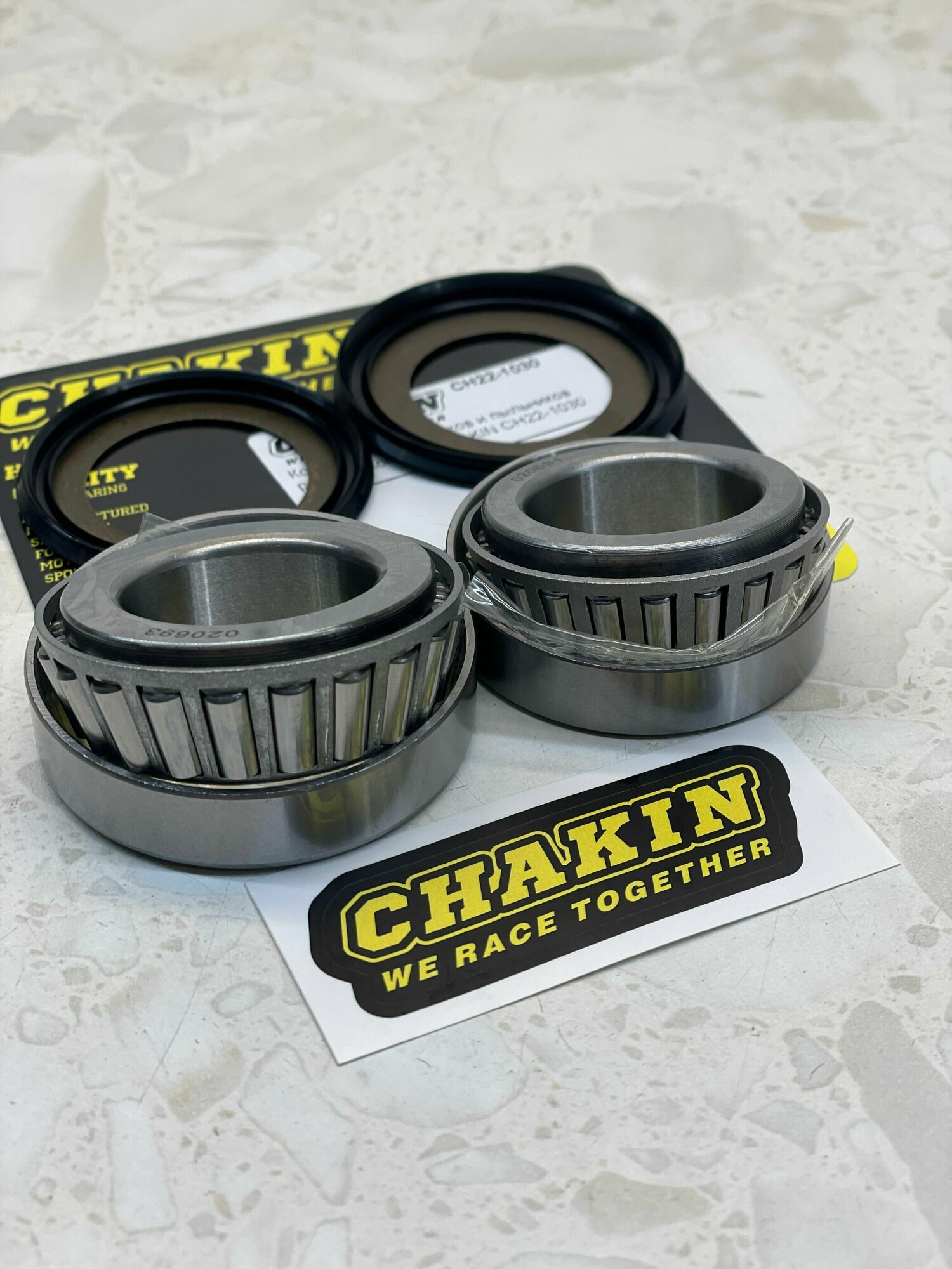 Комплект подшипников и пыльников рулевой колонки CHAKIN CH22-1030