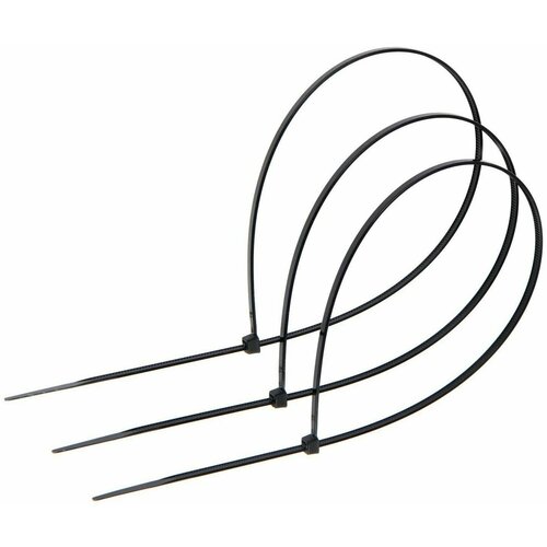 Хомут нейлоновый пластик 36х400 мм черный в упаковке 100 шт 509₽