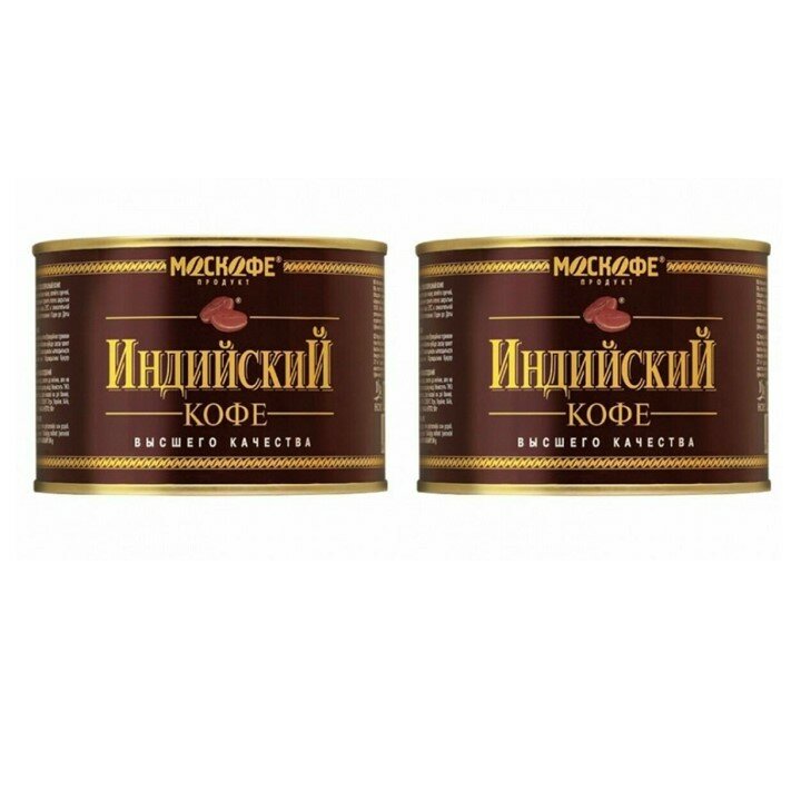 Москофе Кофе растворимый Индийский, 90г, 2 штуки