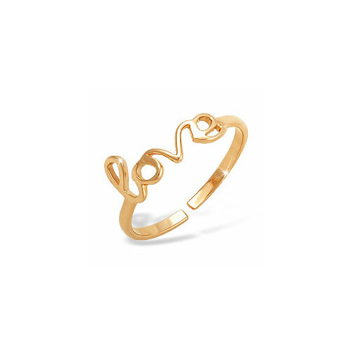 фото Кольцо vorobyeva, красное золото, 585 проба, размер 18