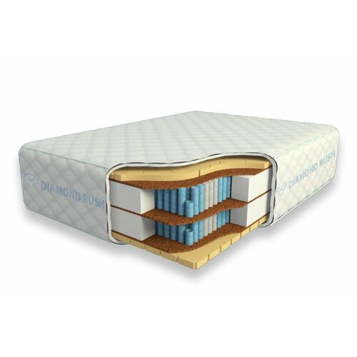 Матрас Diamond Rush Comfy MultiZone BigFoot, Размер 70х165 см