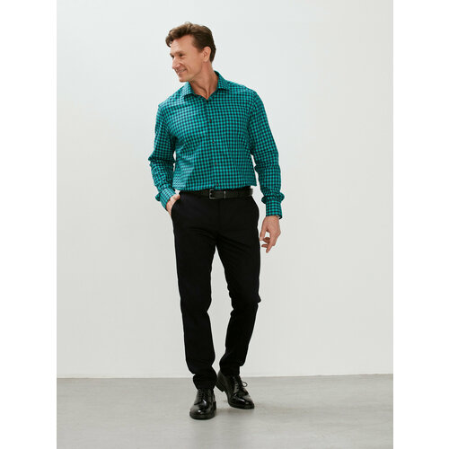 Рубашка Dave Raball, размер 43 176-182, зеленый