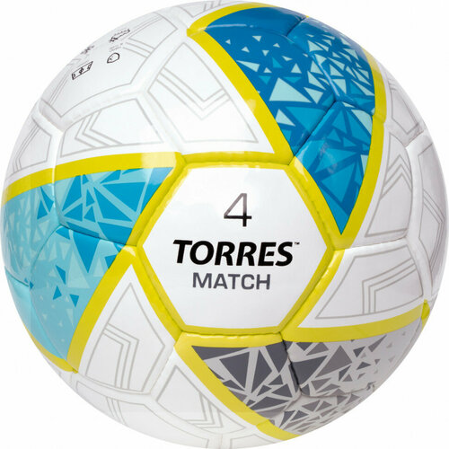 Мяч футбольный TORRES Match, F323974, р.4