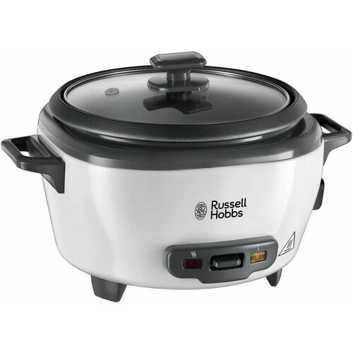 Рисоварка Russell Hobbs Medium Rise Cooker & Steamer 27030, Black&White