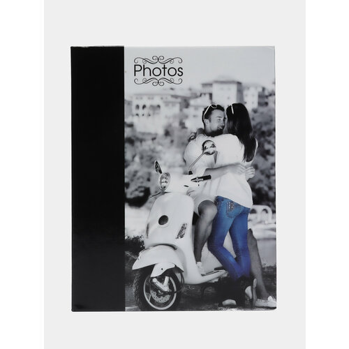 Фотоальбом 100 фото 10х15 Путешествие твёрдая обложка Цвет Черный 1199₽
