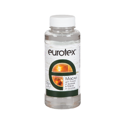 Eurotex / Евротекс Сауна масло для полков 0,25л масло для полков 500 мл маслодерево