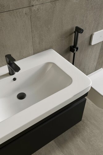 Изображение товара ESKO Line. Смеситель для раковины с гигиенической лейкой EL_HA27BS, латунь