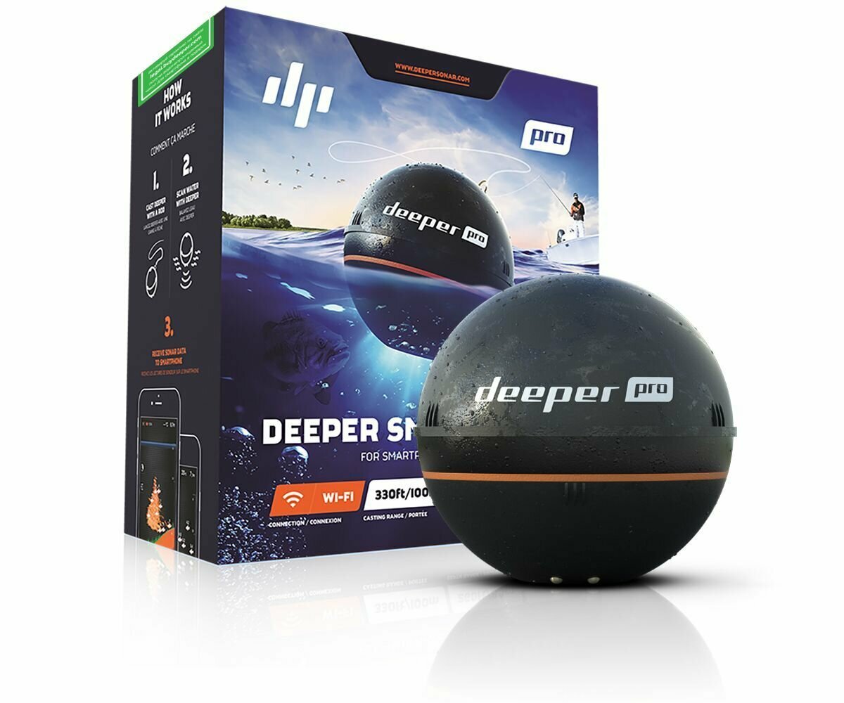 Беспроводной Эхолот Deeper Smart Sonar Pro