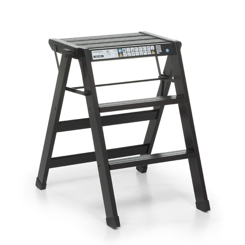 Стремянка деревянная Tialzo (венге) NEW! раскладная Foppapedretti Италия