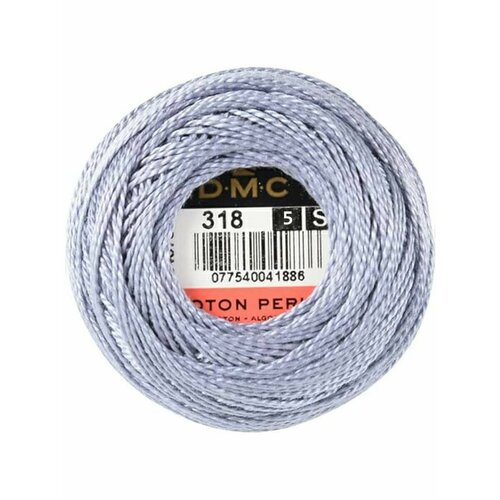 Мулине DMC Cotton Perle #5 (цвет: 0318, 45 м, артикул 116-5)