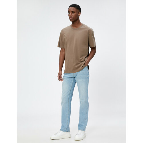 фото Джинсы koton, размер 32/32, синий