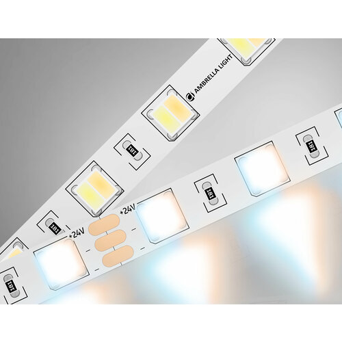 Светодиодная лента с регулировкой температуры света GS4101 5050 60Led /14W m/ 24V IP20 CCT 3000-6500