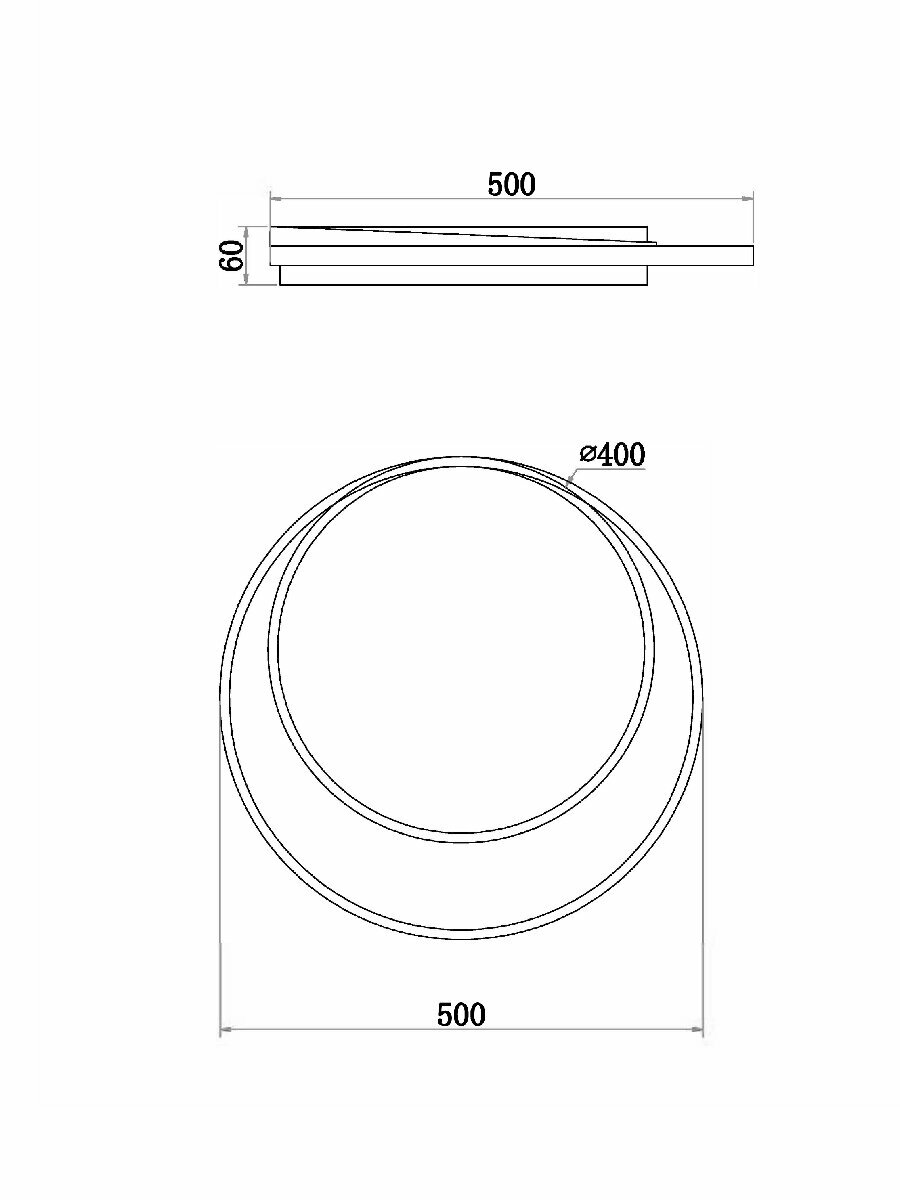 люстра потолочная светодиодная freya fr10031cl-l98b 98вт ip20 - фото №4