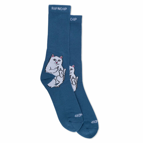 фото Носки ripndip, размер one size, синий, белый