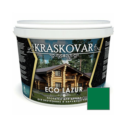 Пропитка для дерева Kraskovar Eco Lazur Акация (1900001220) 9 л