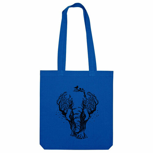 фото Сумка шоппер us basic, синий