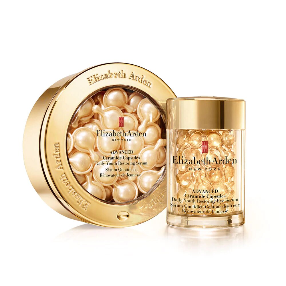 Advanced Ceramide Capsules Set Омолаживающий набор для лица и глаз с Керамидами 2х60 капсул, ELIZABETH ARDEN