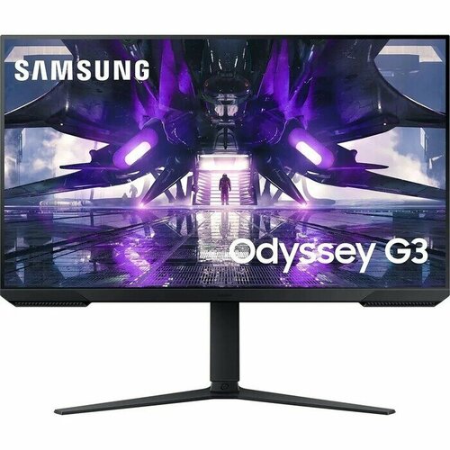 Монитор Samsung 32" Odyssey G3 S32AG320NI черный VA LED 1ms 16:9 HDMI полуматовая HAS Piv 250cd 178гр/178гр 1920x1080 165Hz FHD 6.2кг