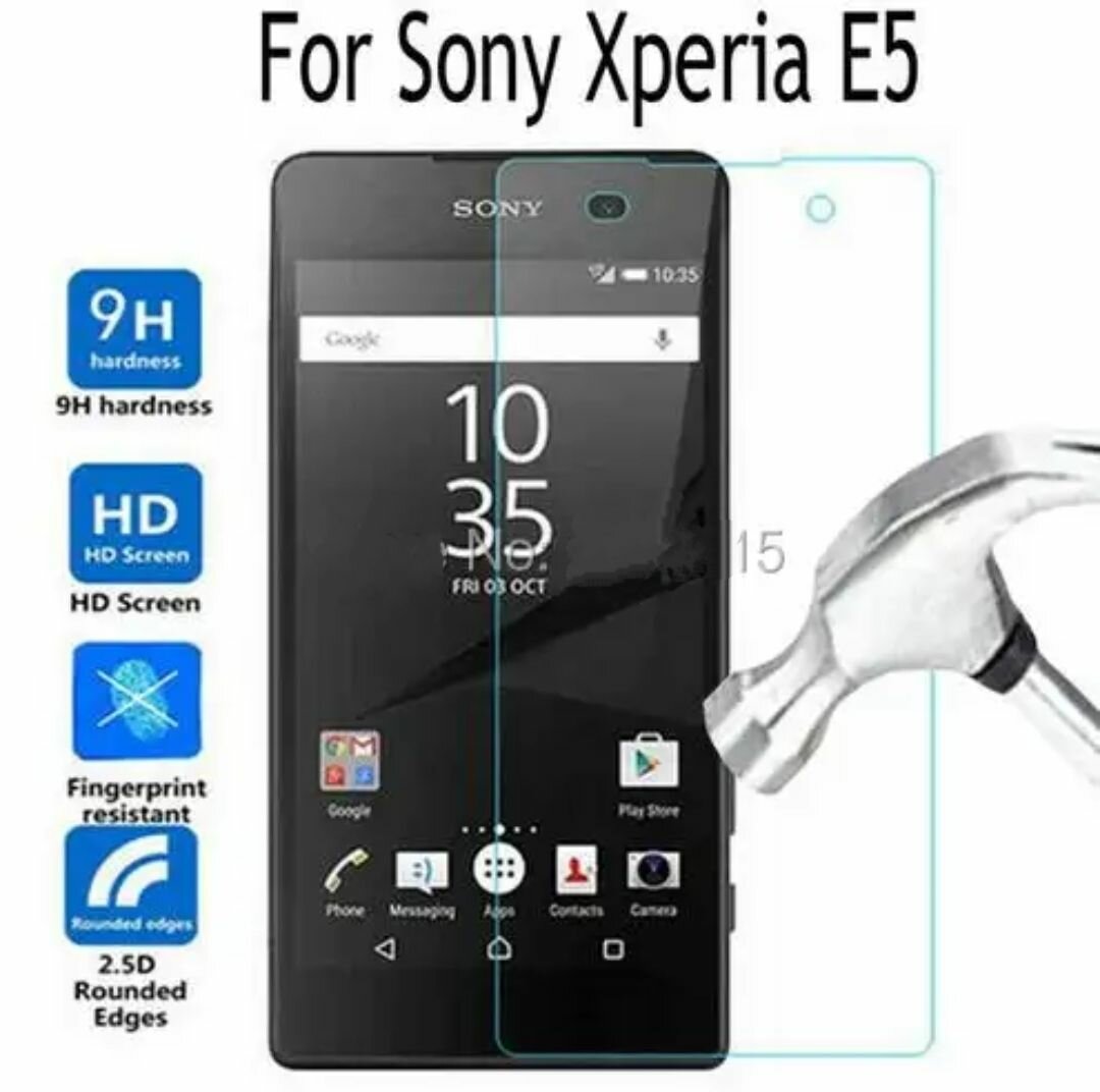 Sony Xperia E5 F3311 F3313, защитное стекло прозрачное, сони икспериа е3 дуал на экран