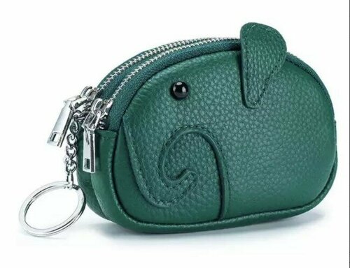 Кошелек  BGT-CHILDBAG-GREEN, фактура зернистая, зеленый