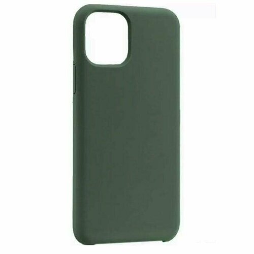 Чехол для iPhone 11, G-Net Silicon Case, темно-зеленый