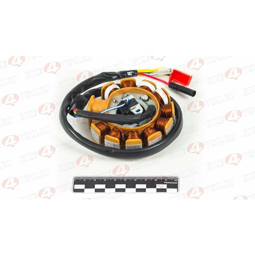 Статор генератора 161QMK 200см3 (AC 11 катушек) с реверсом