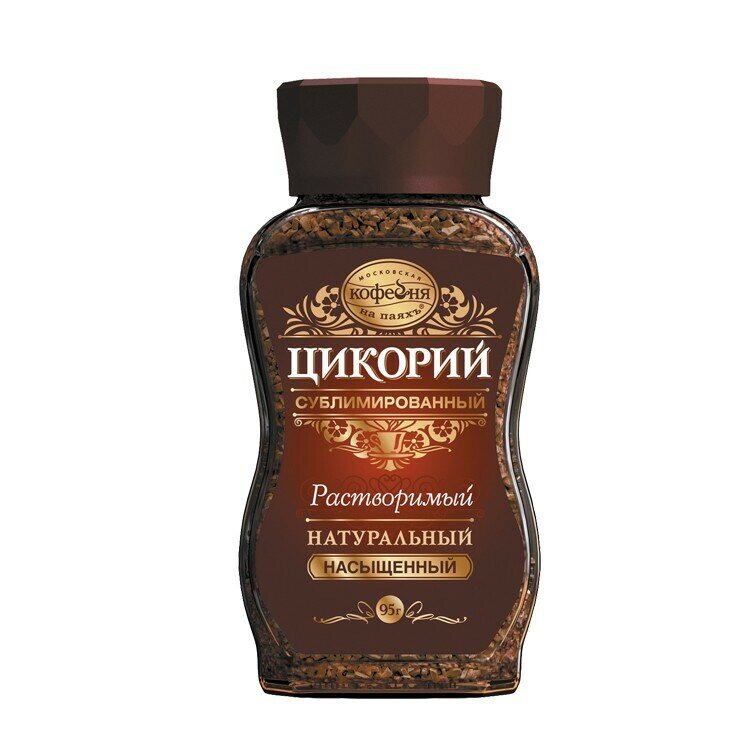 Цикорий растворимый Московская кофейня на паяхъ Насыщенный, 95 г