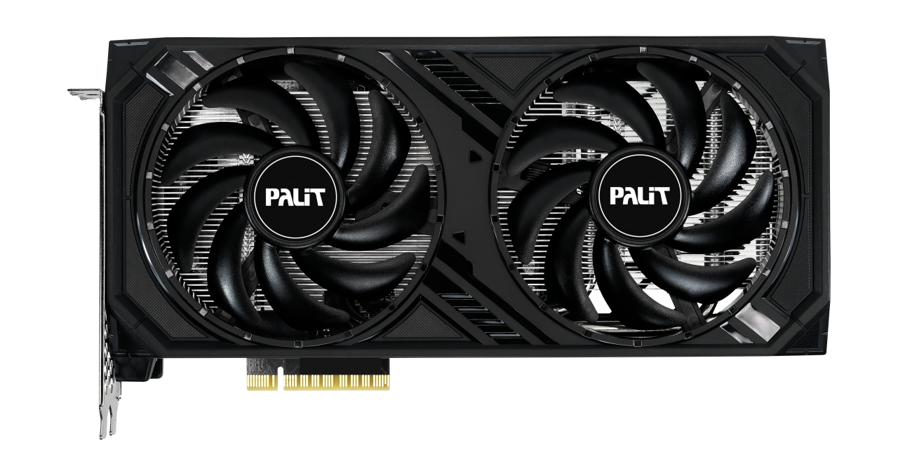 Видеокарта Palit NVIDIA GeForce RTX 4060 Dual, 8Gb GDDR6, 128 бит (NE64060019P1-1070D)