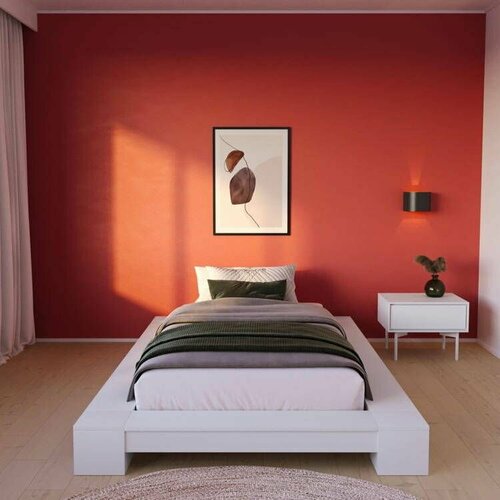 Кровать татами низкая 90x200 Кисараги цвет Белый