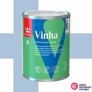 Tikkurila Vinha Кроющий антисептик для дерева основа белая (0,9 л)