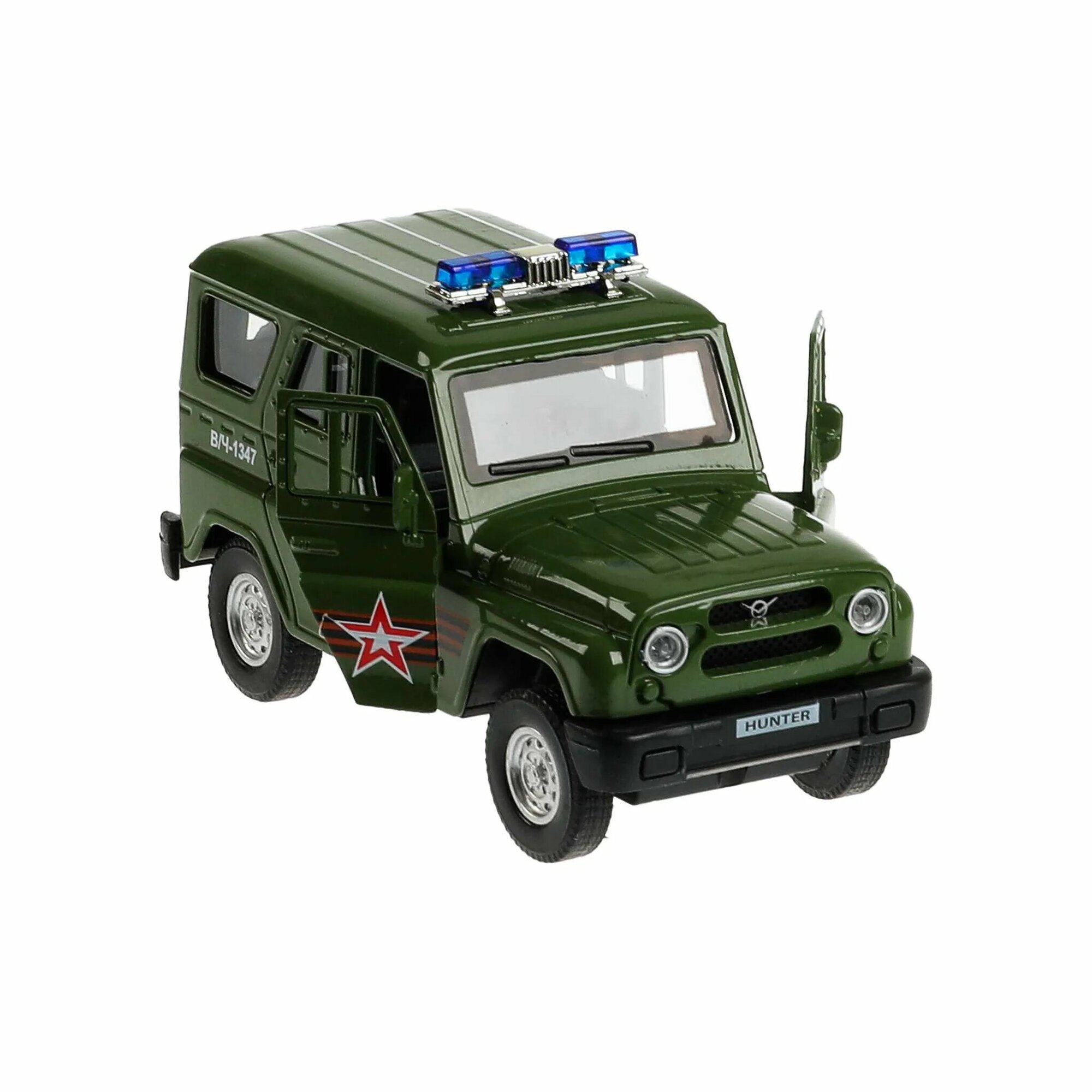 Машина Технопарк Армия России UAZ Hunter 338203