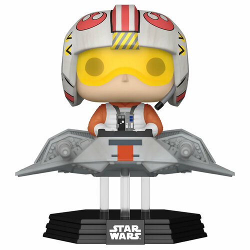 Фигурка Star Wars Funko POP! Episode 5 Luke Skywalker in T-47 Airspeeder (Exc)(662) игрушка люк скайуокер говорящий 35 см главный персонаж star wars – люк скайвокер фигурка люк из звездны войн