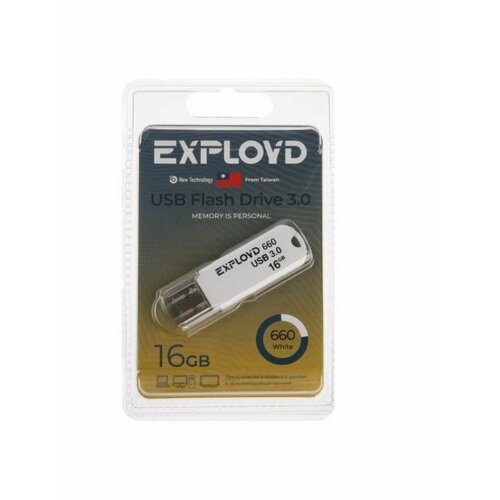 USB флеш накопитель EX-16GB-660-White