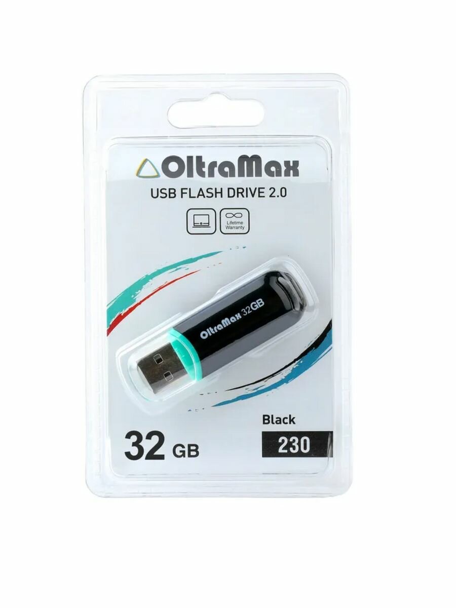 USB флеш накопитель OM-32GB-230-черный