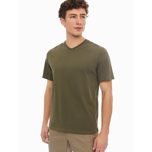 фото Футболка zolla, размер m, хаки