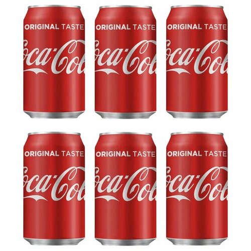 Напитки газированные Coca-cola 6 шт. х 300 мл.