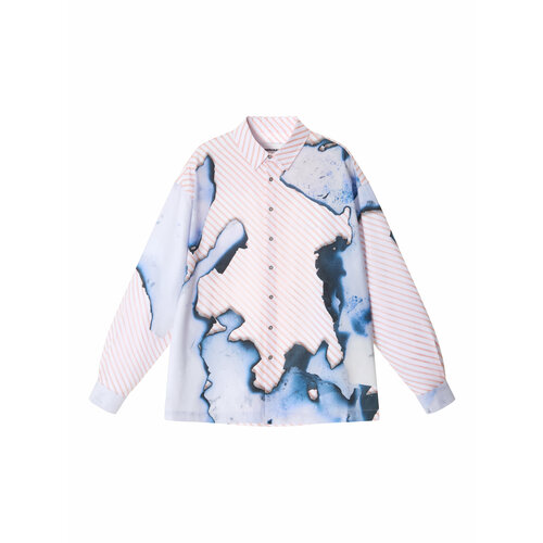 фото Рубашка berhasm, размер m, розовый