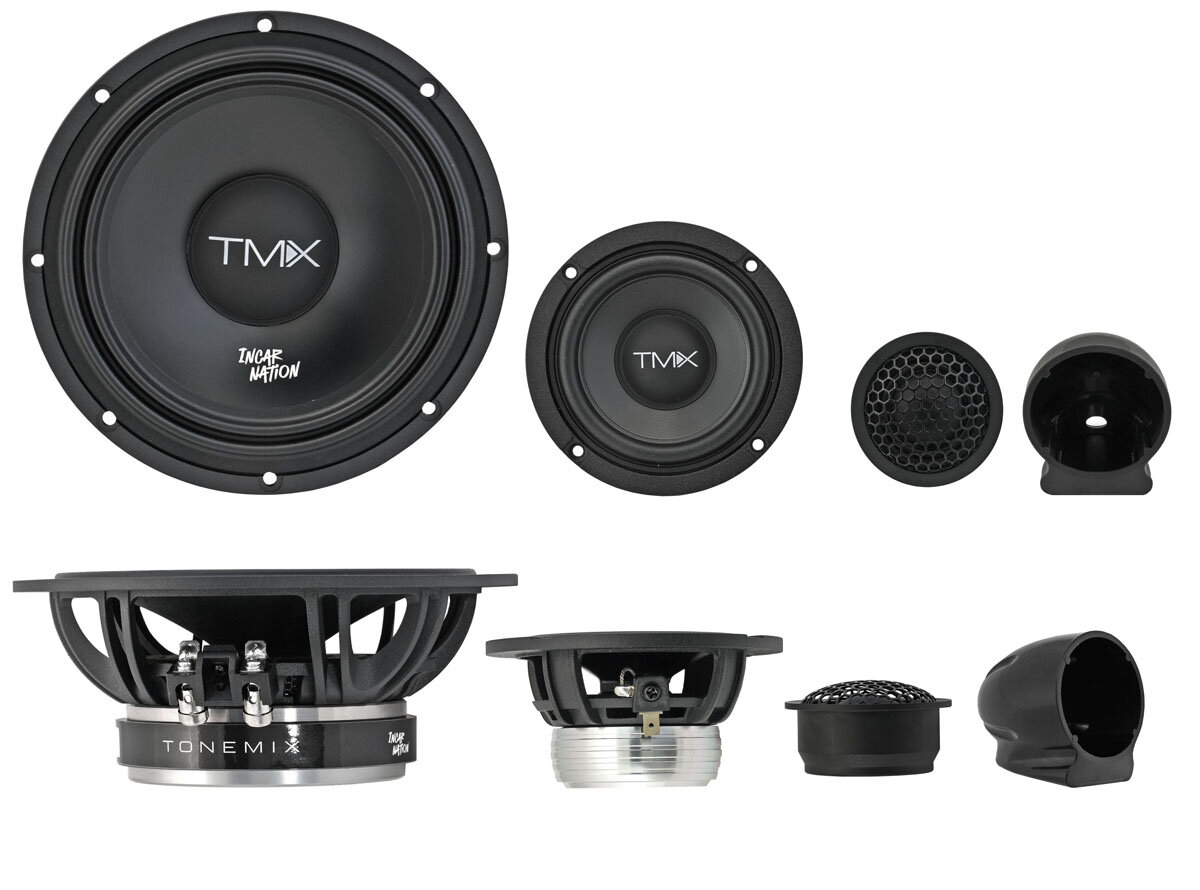 Tonemix ICN-6.3A-GR / 6" (16 см), трехкомпонентная акт, 200 Вт, гриль 3"