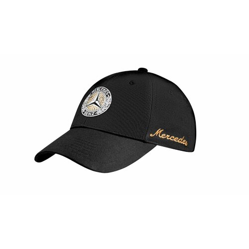 фото Бейсболка mercedes-benz, размер 44/54, черный