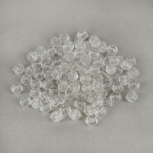 Бусина 'Zlatka' акрил ABR 8 мм 25 г цвет 124 голубой