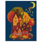 1479 Набор для вышивания ОВЕН 'Волшебный листопад', 18*24 см - изображение