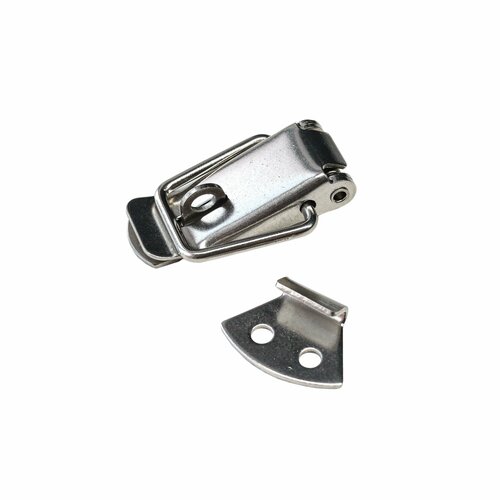 Замок-защелка 45мм под замок, нержавеющая сталь.