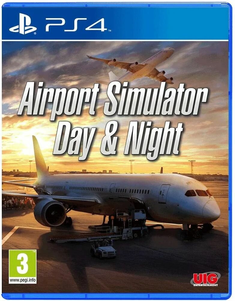 Игра Airport Simulator: Day & Night PS4 (PlayStation 4, Русские субтитры)