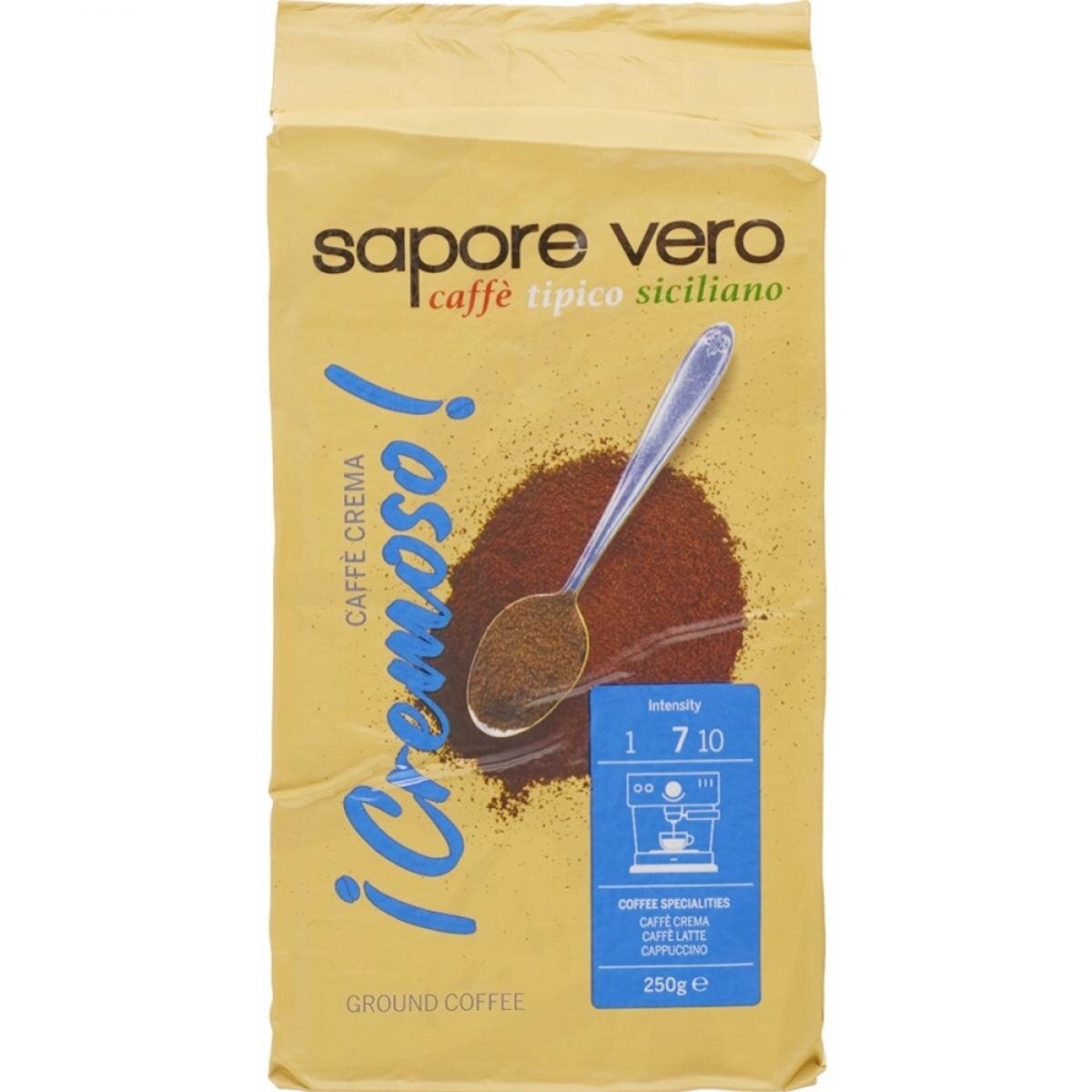 Кофе молотый Sapore Vero Caffe Crema 250 г
